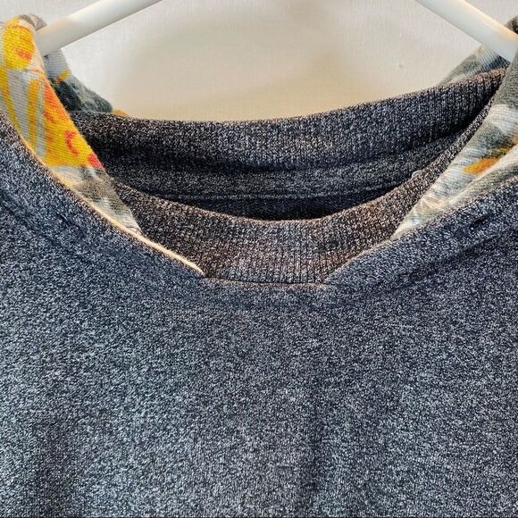 On‎ the Byas Ladies Hawaiian Girl Tropical Print Sweatshirt Hoodie Size Small - Picture 5 of 11